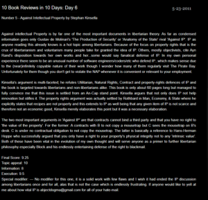 Against IP review 2011